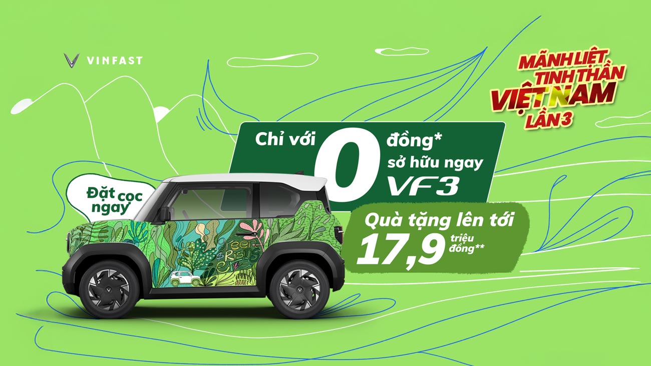 Báo giá lăn bánh VinFast VF3 2025